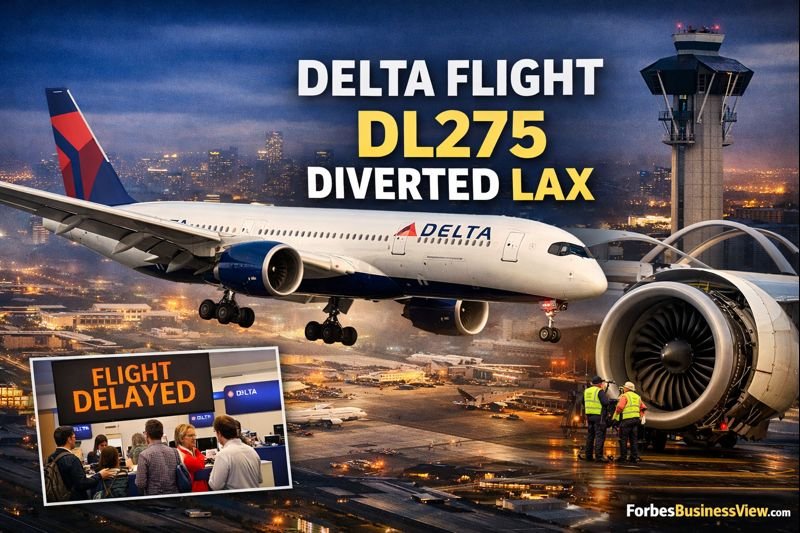 delta Flight DL275 Diverted LAX